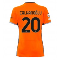 Camiseta Inter Milan Hakan Calhanoglu #20 Tercera Equipación Replica 2023-24 para mujer mangas cortas